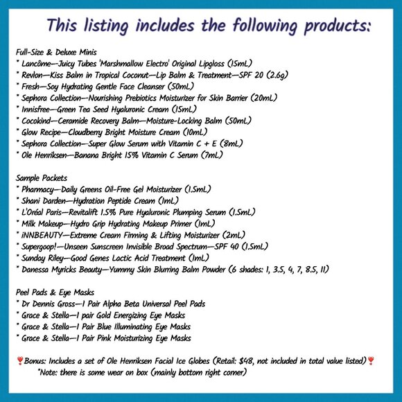 Deluxe Skincare & Beauty Bundle—22pc Set ✨$205+ Value✨ *NEW* - Picture 2 of 9